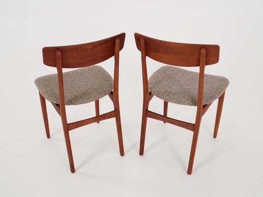 Danish Teak Dining Chairs, 1970s, Set of 2-VND-1805157