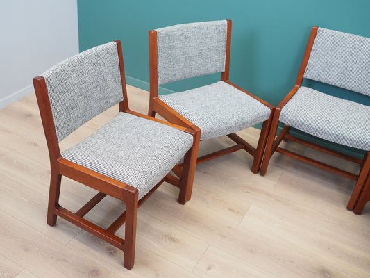 Danish Teak Dining Chairs, 1970s, Set of 5-VND-1784150