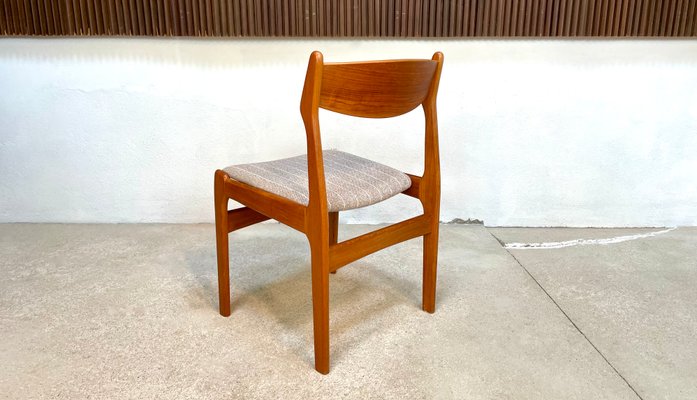 Danish Teak Dining Chairs by Erik Buch / Erik Buck for O.D. Møbler, 1960s, Set of 4-JP-1377227