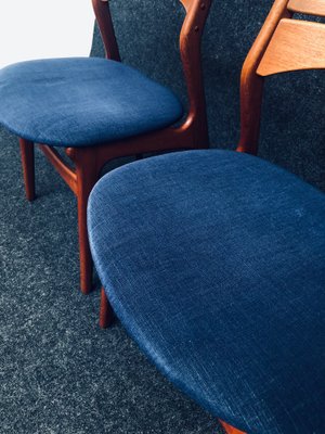 Danish Teak Dining Chairs by Erik Buch for Chr. Christiansen, 1960s, Set of 7-RZY-637486