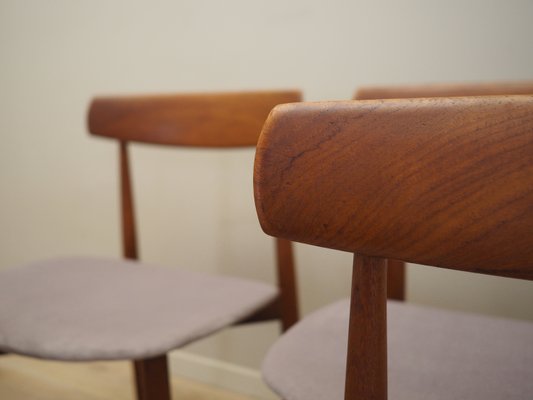 Danish Teak Dining Chairs by H.W. Klein, 1960s, Set of 4-VND-2013756