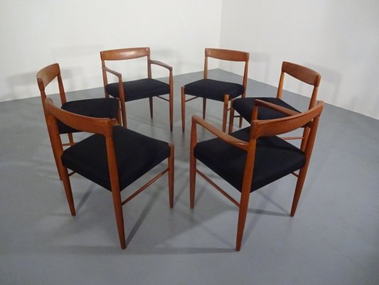 Danish Teak Dining Chairs by H. W. Klein for Bramin, 1960s, Set of 6-RDW-566858