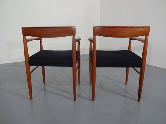 Danish Teak Dining Chairs by H. W. Klein for Bramin, 1960s, Set of 6-RDW-566858