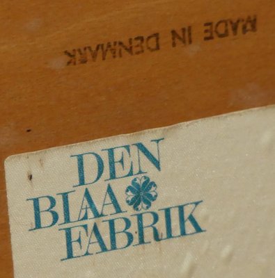 Danish Teak Dining Chairs from Den Blaa Fabrik, 1960s, Set of 4-AFE-658760