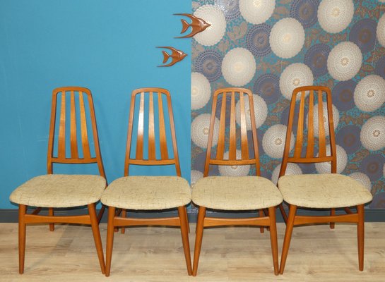 Danish Teak Dining Chairs from Den Blaa Fabrik, 1960s, Set of 4-AFE-658760