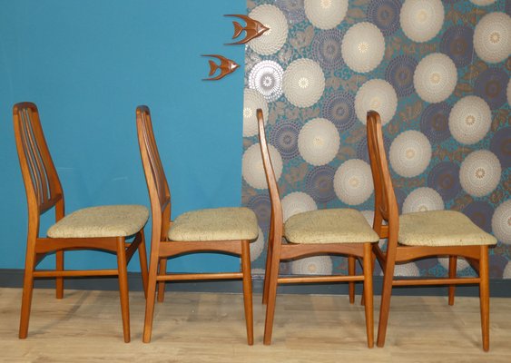 Danish Teak Dining Chairs from Den Blaa Fabrik, 1960s, Set of 4-AFE-658760