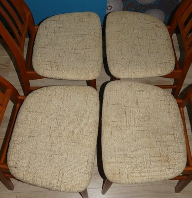 Danish Teak Dining Chairs from Den Blaa Fabrik, 1960s, Set of 4-AFE-658760