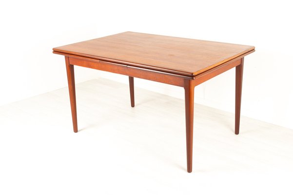 Danish Teak Dining Table, 1960s-WIX-953377