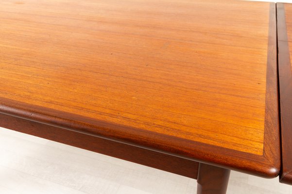 Danish Teak Dining Table, 1960s-WIX-953377