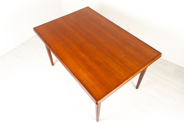 Danish Teak Dining Table, 1960s-WIX-953377