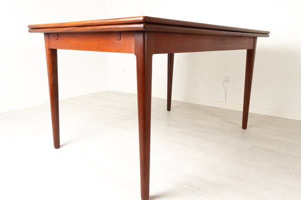 Danish Teak Dining Table, 1960s-WIX-953377