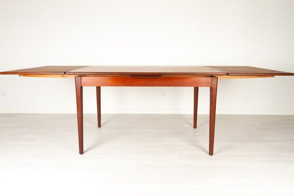 Danish Teak Dining Table, 1960s-WIX-953377