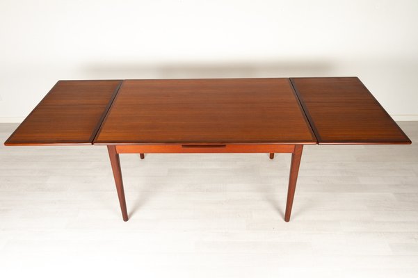 Danish Teak Dining Table, 1960s-WIX-953377