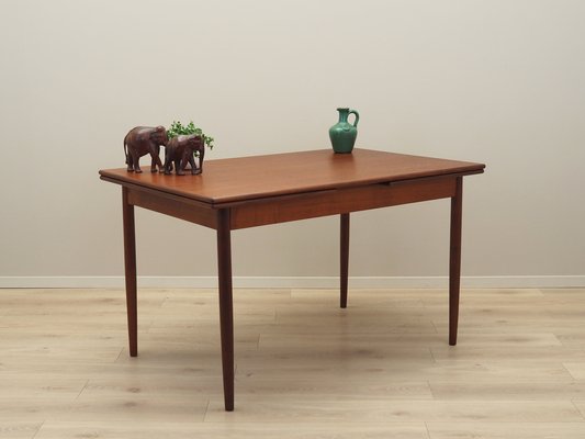 Danish Teak Dining Table, 1970s-VND-1764542