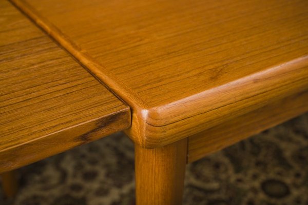 Danish Teak Dining Table by Grete Jalk, 1960s-ZZH-888673