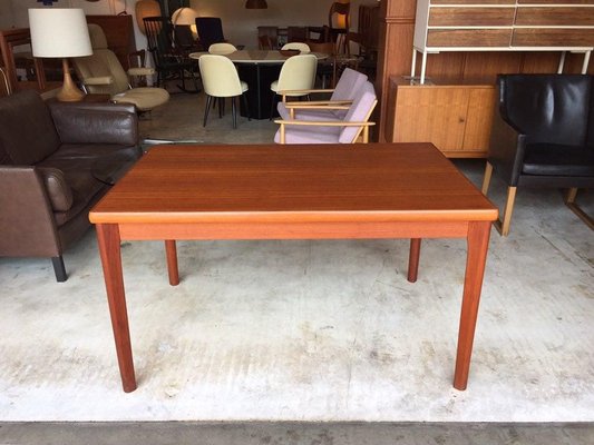 Danish Teak Dining Table by Henning Kjaernulf, 1960s-WSA-831263