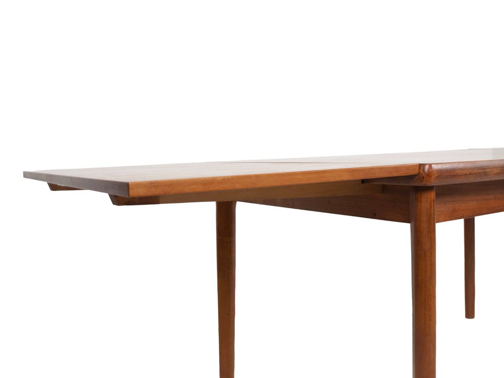 Danish Teak Dining Table by Henning Kjaernulf for Vejle Mobelfabrik, 1960s-UQV-963015