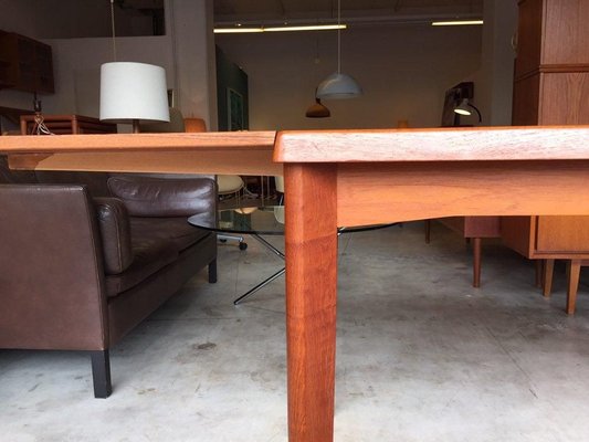 Danish Teak Dining Table by Henning Kjaernulf for Vejle Stéle, 1960s-WSA-831401