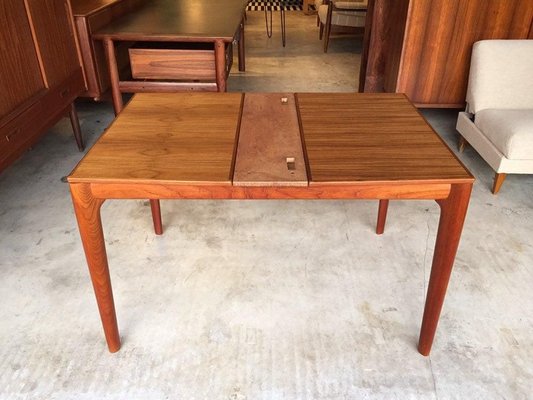 Danish Teak Dining Table by Sharnning & Elgaard for Randers, 1960s-WSA-831370