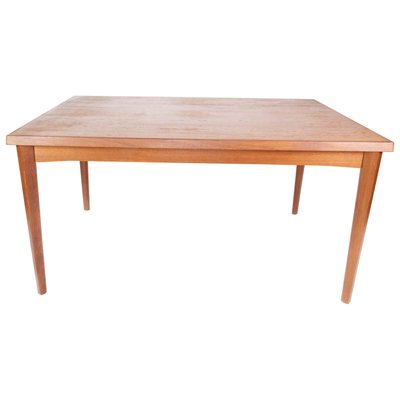 Danish Teak Dining Table with Extension Plates, 1960s-UY-1000743