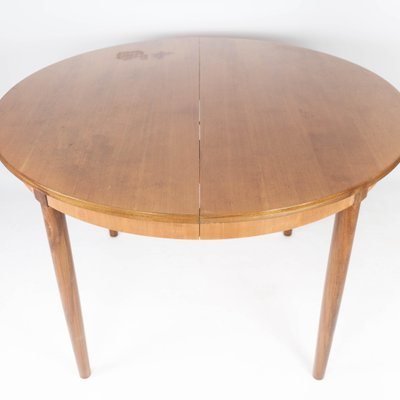 Danish Teak Dining Table with Extensions, 1960s-UY-999234