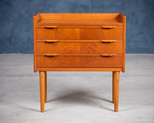 Danish Teak Dresser or Nightstand, 1960s-ZGQ-1254263