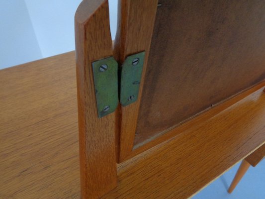 Danish Teak Dressing Table with Mirror, 1960s-RDW-1189196