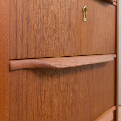 Danish Teak Executive Desk in the style of Illum Wikkelso, 1960s-UE-1394889