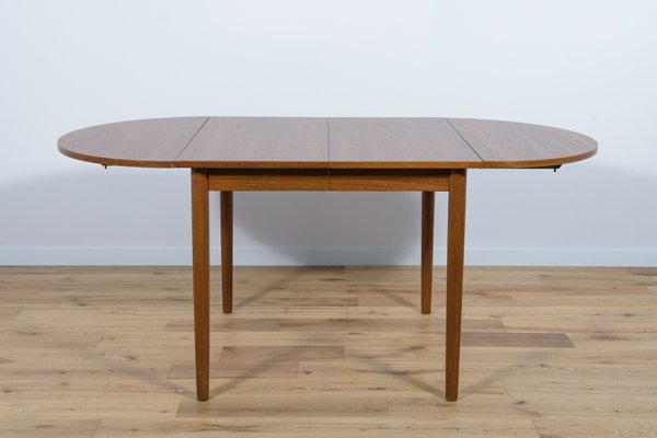 Danish Teak Extendable Dining Table, 1960s-NIT-1427557