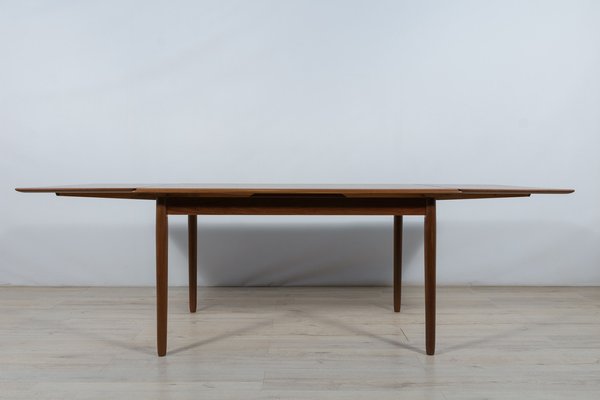 Danish Teak Extendable Dining Table, 1960s-NIT-1383863