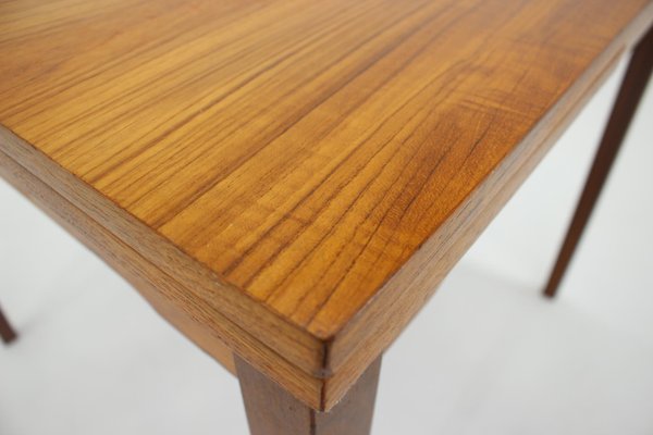 Danish Teak Extendable Dining Table, 1960s-TZ-1361476