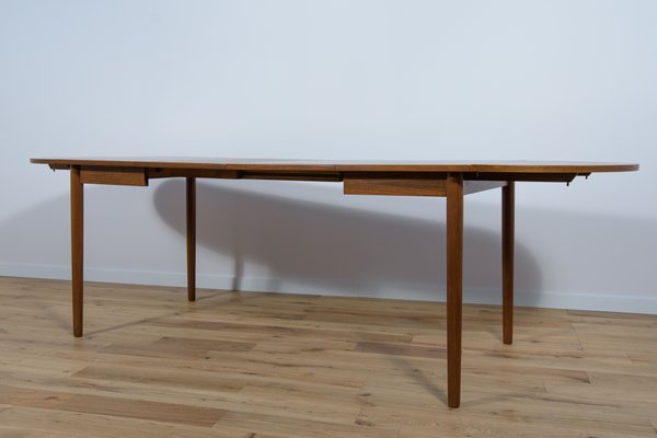 Danish Teak Extendable Dining Table, 1960s-NIT-1427557