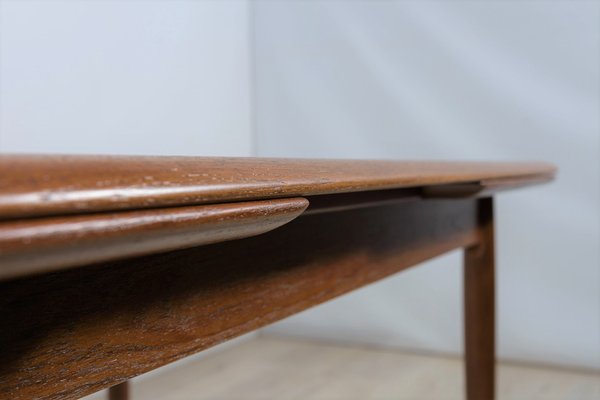 Danish Teak Extendable Dining Table, 1960s-NIT-1383863