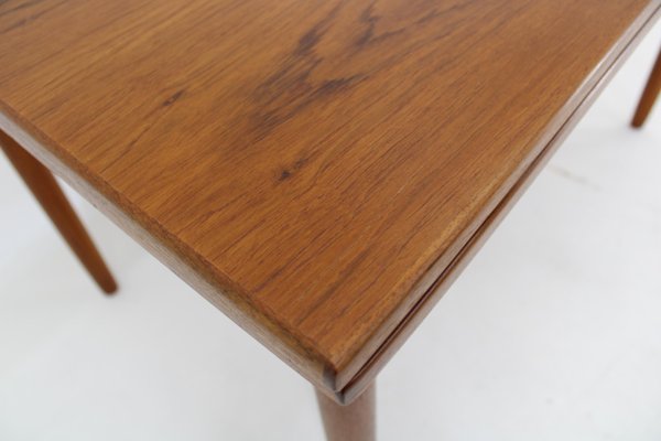 Danish Teak Extendable Dining Table, 1960s-TZ-1787230