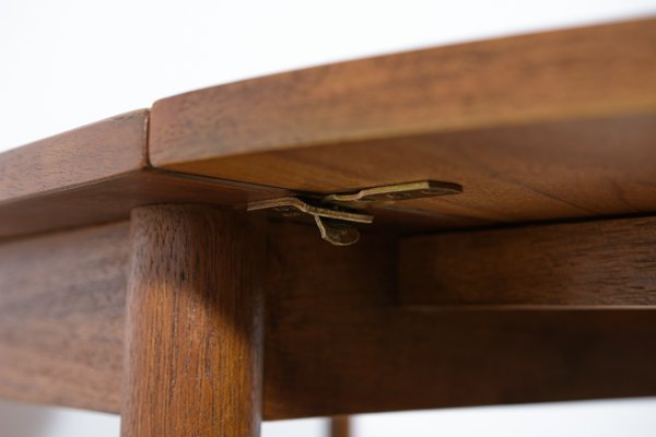 Danish Teak Extendable Dining Table, 1960s-NIT-1427557