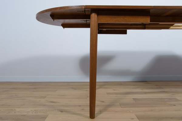 Danish Teak Extendable Dining Table, 1960s-NIT-1427557