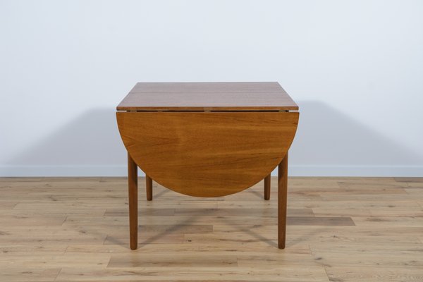 Danish Teak Extendable Dining Table, 1960s-NIT-1427557