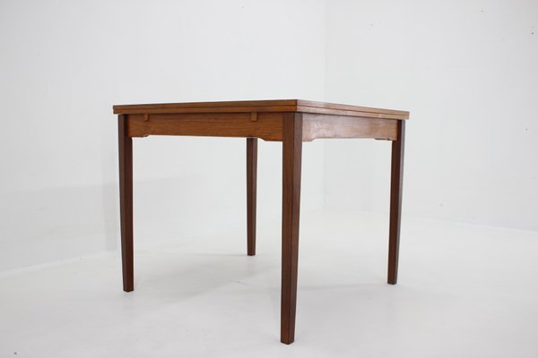 Danish Teak Extendable Dining Table, 1960s-TZ-1361476