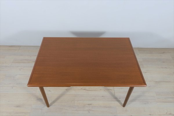 Danish Teak Extendable Dining Table, 1960s-NIT-1383863