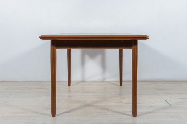 Danish Teak Extendable Dining Table, 1960s-NIT-1383863