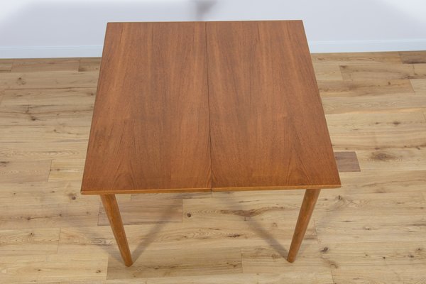 Danish Teak Extendable Dining Table, 1960s-NIT-1427557