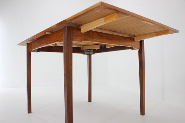 Danish Teak Extendable Dining Table, 1960s-TZ-1361476