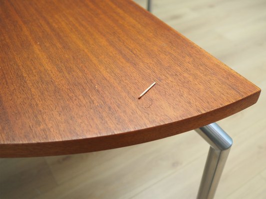 Danish Teak Half Round Dining Table from Bent Krogh, 1970s-VND-2018101