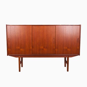 Danish Teak High Sideboard, 1960s-NIT-1003655