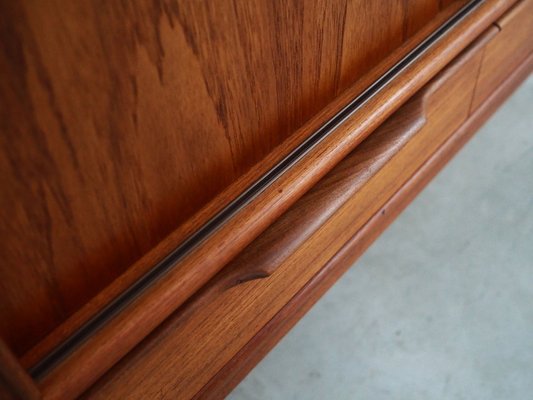 Danish Teak Highboard, 1960s-VND-1311930