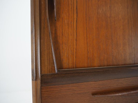 Danish Teak Highboard, 1960s-TZ-900503