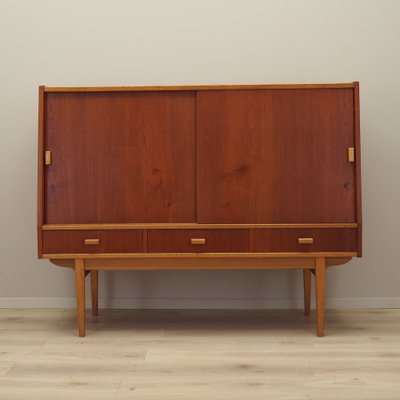 Danish Teak Highboard, 1960s-VND-1823522