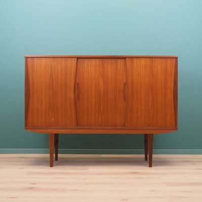 Danish Teak Highboard, 1960s-VND-1784360