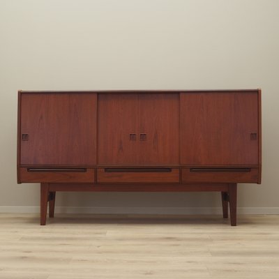 Danish Teak Highboard, 1960s-VND-1789861