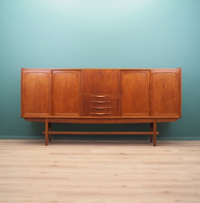 Danish Teak Highboard, 1960s-VND-1162035